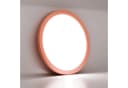 LQWELL LED Deckenleuchte Rund Rosa IP44 Wasserdicht 18W Bild 1