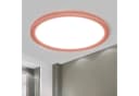 LQWELL LED Deckenleuchte Rund Rosa IP44 Wasserdicht 18W Bild 2