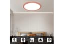 LQWELL LED Deckenleuchte Rund Rosa IP44 Wasserdicht 18W Bild 3