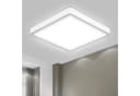LQWELL LED Deckenleuchte Quadrat Flach LED Deckenlampe 18W 1600LM Tageslichtweiß Modern Bild 2