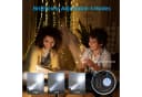 LQWELL LED Taschenlampe Mini USB C Aufladbar Aluminium Holz Bild 1