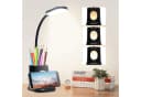 LQWELL LED Schreibtischlampe 4 in 1 Schwarz USB Aufladbar Bild 2