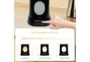 LQWELL LED Schreibtischlampe 4 in 1 Schwarz USB Aufladbar Bild 3