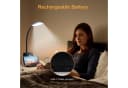 LQWELL LED Schreibtischlampe 4 in 1 Schwarz USB Aufladbar Bild 5