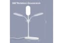 LQWELL Schreibtischlampe Weiß LED 160 Lumen USB Touch Bild 3