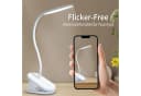 LQWELL LED Leselampe mit Clip, 3 Helligkeitsstufen, Weiß Bild 5