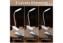 LQWELL LED Klemmlampe Weiß Dimmbar Touch 360° Flexibel USB Bild 1
