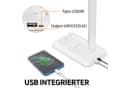 LQWELL LED Schreibtischlampe Weiß Dimmbar Touch-Steuerung Bild 5