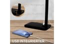 LQWELL LED Schreibtischlampe Schwarz Touch-Steuerung 3 Farbmodi Bild 5
