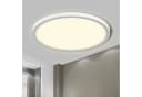 LQWELL LED Deckenleuchte Rund 30cm Weiß Badlampe Flach Bild 2