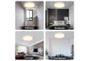LQWELL LED Deckenleuchte Rund 30cm Weiß Badlampe Flach Bild 5
