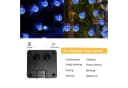 LQWELL LED Solarleuchte LED Kugel-Lichterkette Außen Solar Gartenleuchte Bild 4