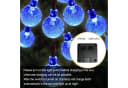 LQWELL LED Solarleuchte LED Kugel-Lichterkette Außen Solar Gartenleuchte Bild 5