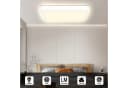 LQWELL LED Deckenleuchte Ultra-flach 32W 40cm Weiß Bild 1