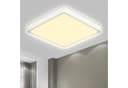 LQWELL LED Deckenleuchte Ultra-flach 32W 40cm Weiß Bild 2