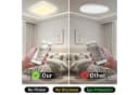 LQWELL LED Deckenleuchte Ultra-flach 32W 40cm Weiß Bild 4