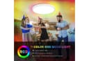 LQWELL LED Deckenleuchte Dimmbar RGB Weiß mit Fernbedienung Bild 1