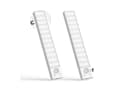 LQWELL LED Unterbauleuchte mit Bewegungsmelder, Dimmbar, Akku, USB-C Wiederaufladbar Schranklicht, 22,5 cm, 1500 mAh, Weiß Bild 2