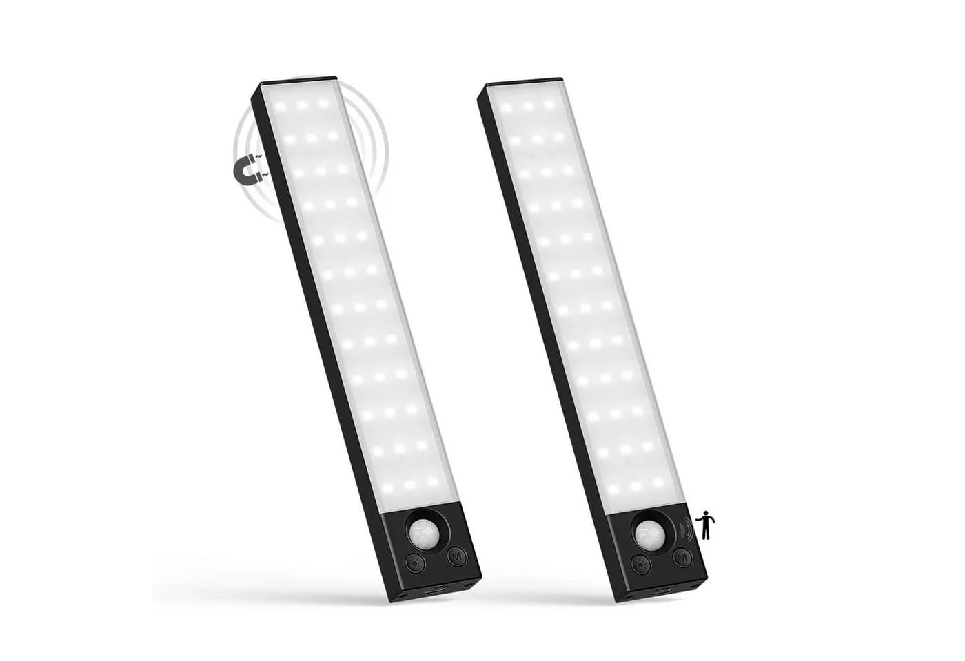 LQWELL LED Unterbauleuchte mit Bewegungsmelder, Dimmbar, Akku, USB-C Wiederaufladbar - Bild 2