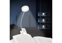 LQWELL LED Leselampe Weiß USB Wiederaufladbar 360° Flexibel Bild 2