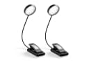 LQWELL LED Schreibtischlampe Schwarz 3 Farbtemperaturen Dimmbar Bild 2