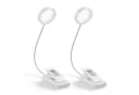LQWELL LED Schreibtischlampe Weiß 3 Farbtemperaturen Dimmbar Bild 2