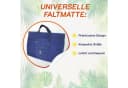 P-Beauty Picknickdecke Faltmatte Strandmatte Blau Wasserdicht Bild 4