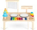 Classic Cantabile 12-in-1 Percussion Musiktisch Bunt Holz Bild 2