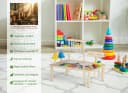 Classic Cantabile 12-in-1 Percussion Musiktisch Bunt Holz Bild 4
