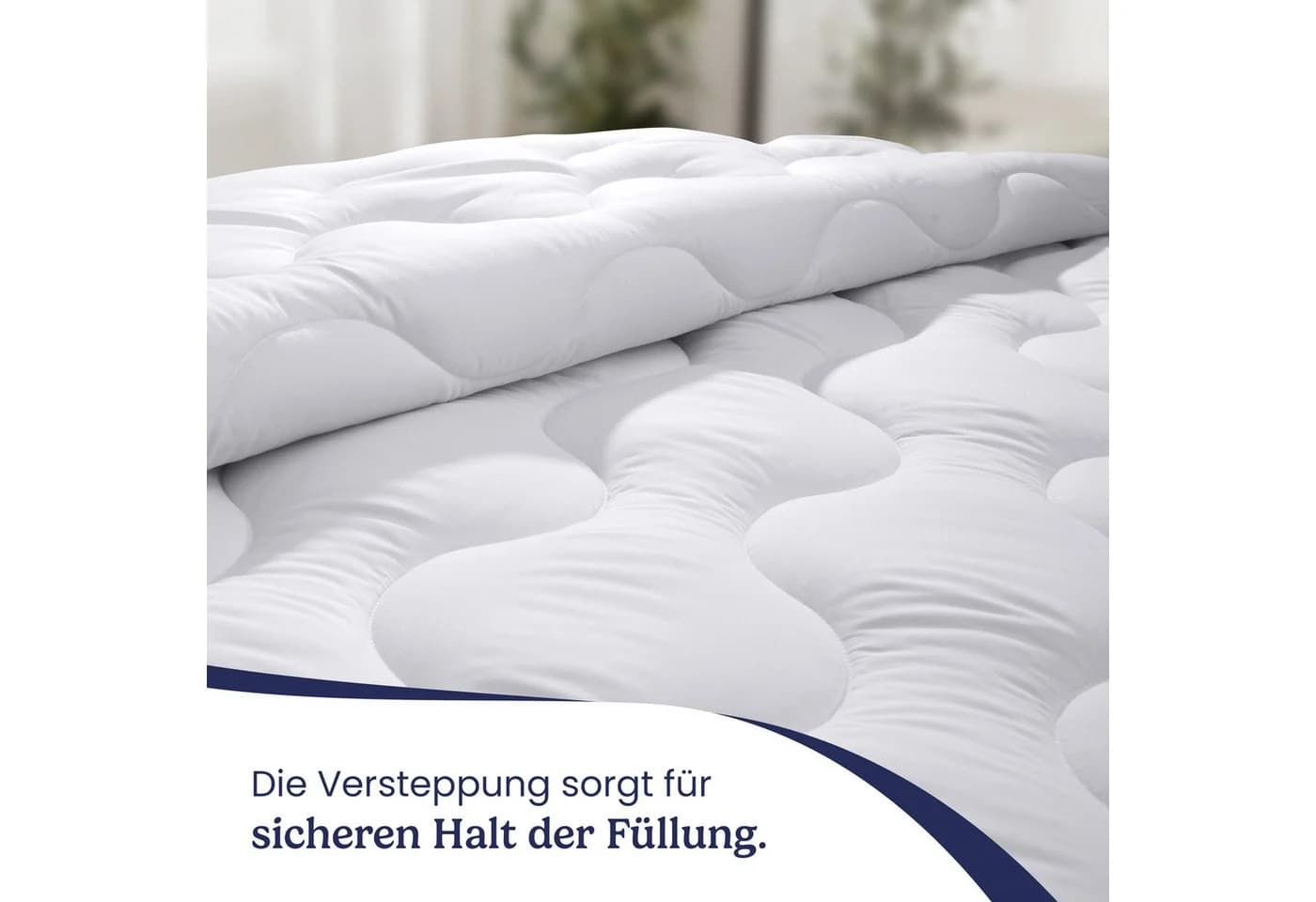 Gentle North Microfaserbettdecke 4-Jahreszeiten - Hypoallergen - Kunstfasern - Bild 4