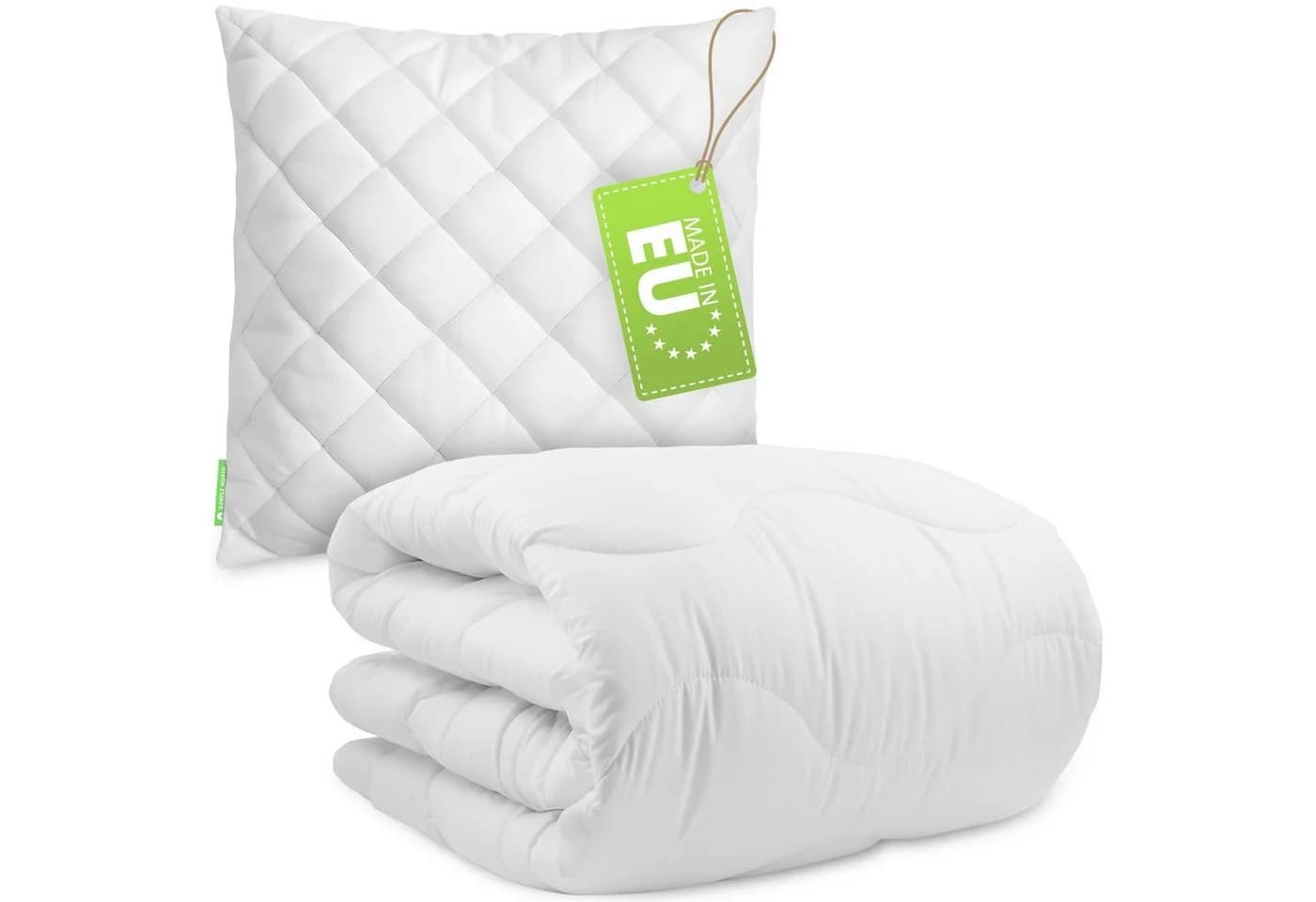 Gentle North Microfaserbettdecke + Kopfkissen Set Ganzjahresdecke 100% Polyester - Bild 2