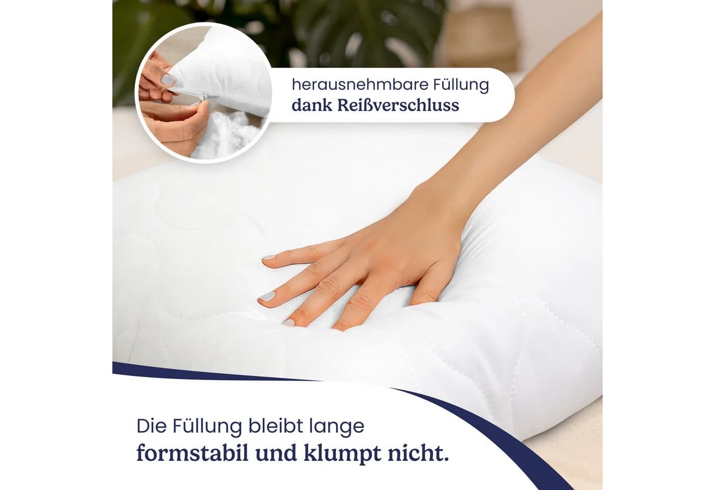 Gentle North Microfaserkissen 2er Set 40x40 cm - Bild 4