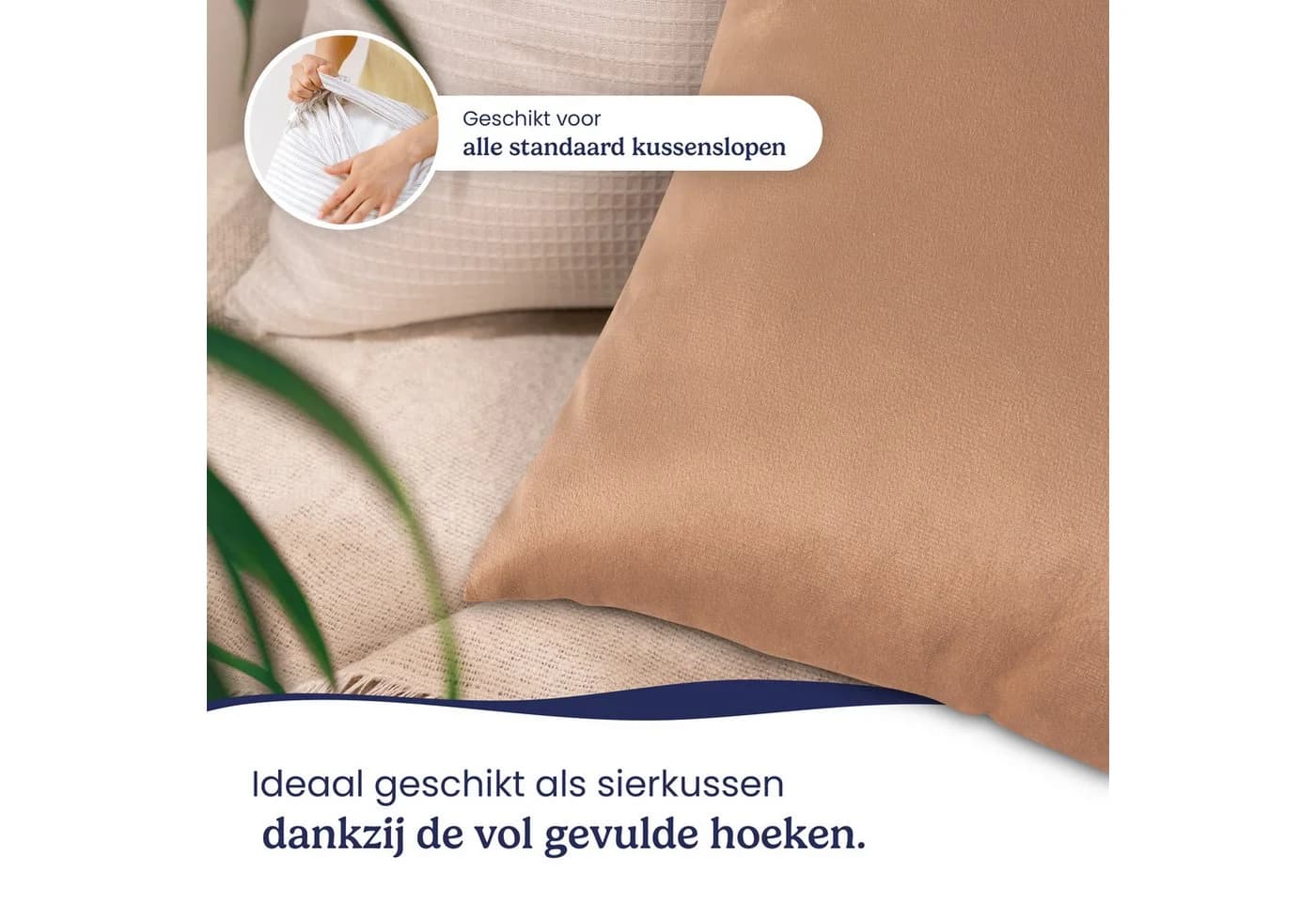 Gentle North Microfaserkissen 4er Set Komfort Füllung - Bild 3