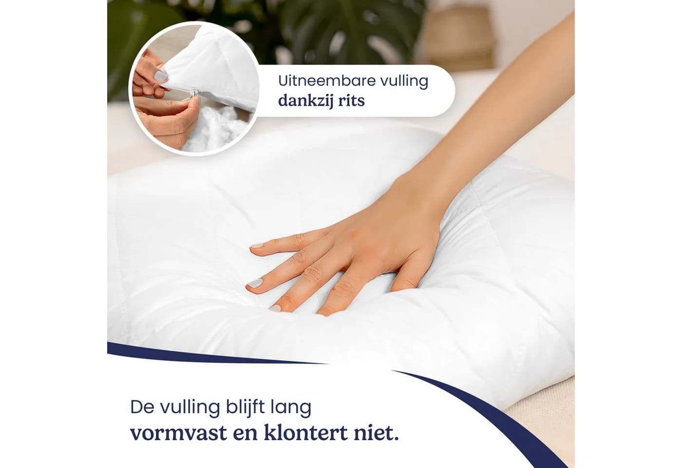 Gentle North Microfaserkissen 4er Set Komfort Füllung - Bild 4