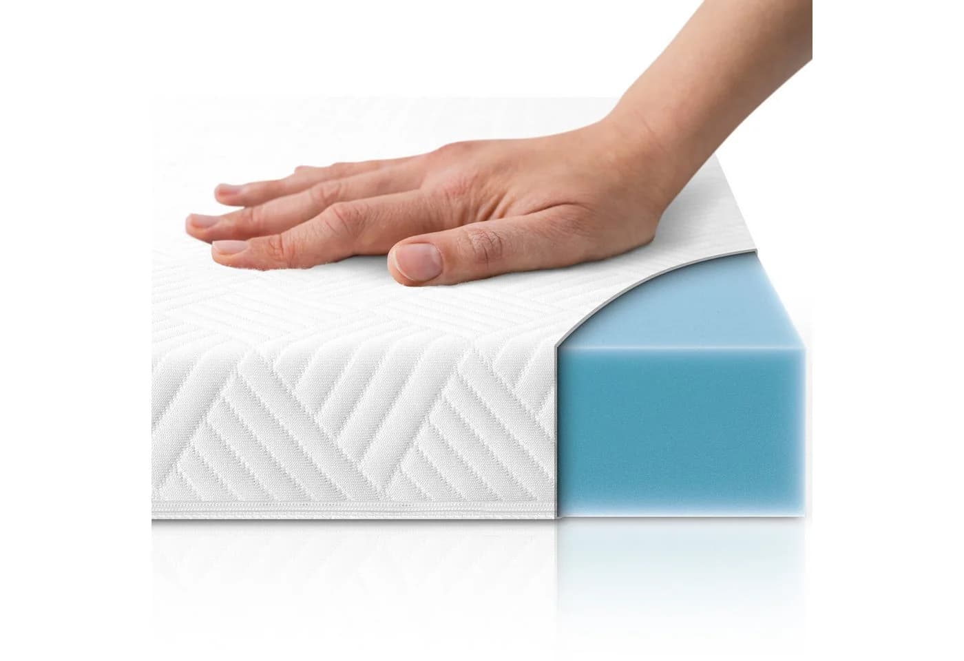 Gentle North Memory Schaum Topper 5/7 cm - Ergonomisch & Rutschfest - Bild 2