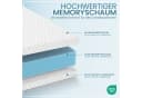Gentle North Memory Schaum Topper 5/7 cm - Ergonomisch & Rutschfest Bild 3
