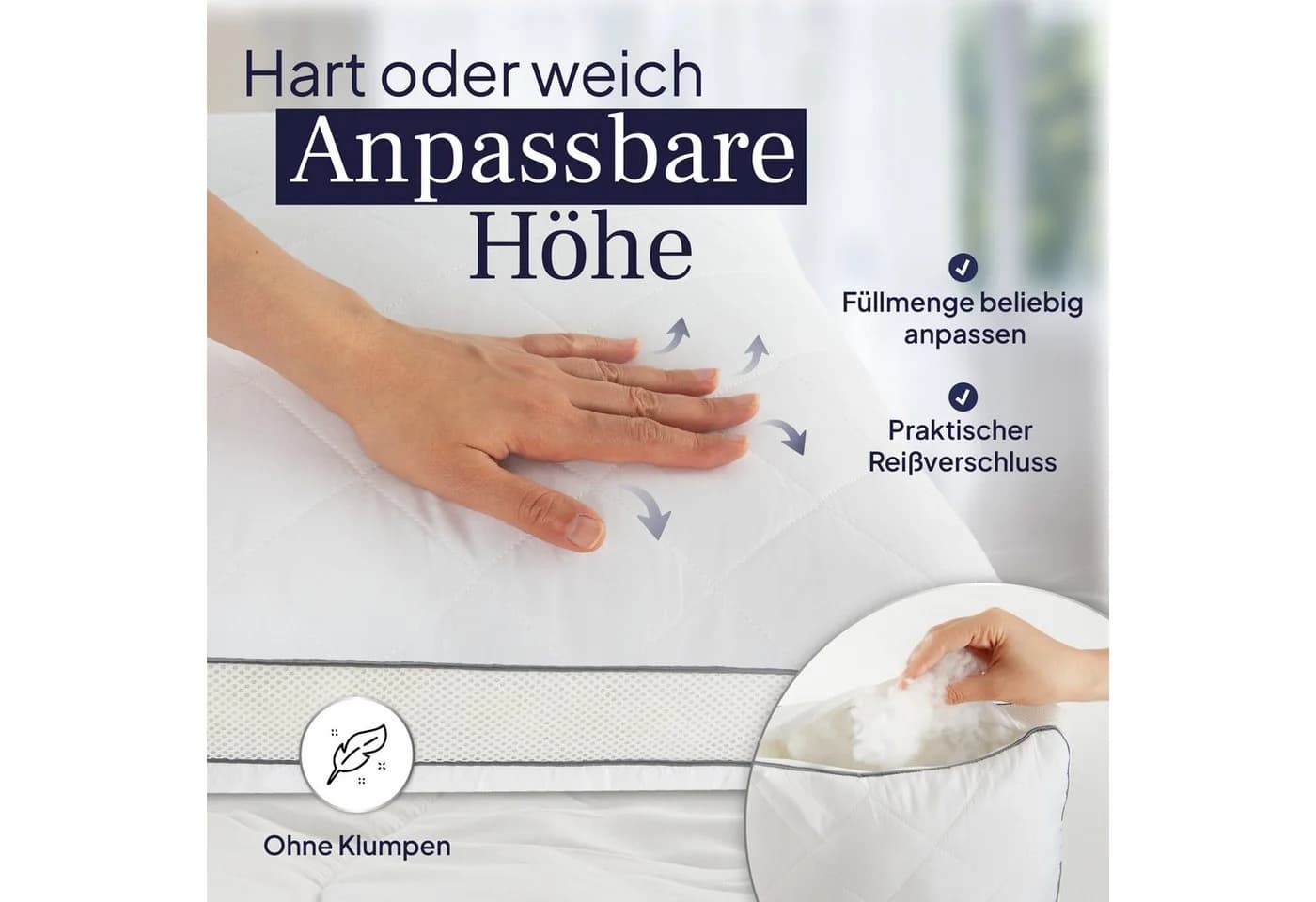 Gentle North Microfaserkissen 100% Polyester - Bild 3