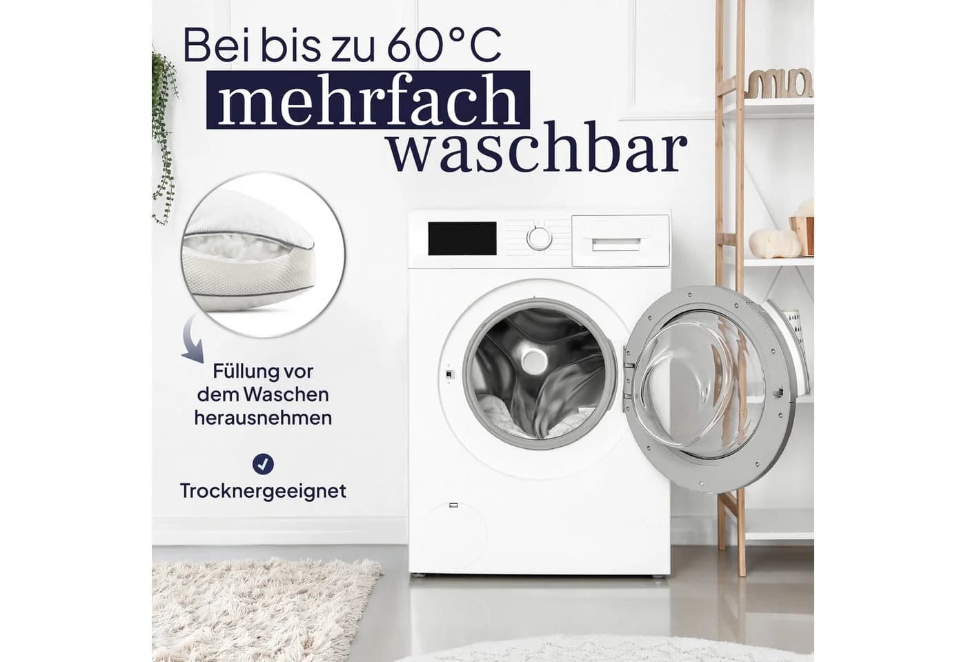 Gentle North Microfaserkissen 100% Polyester - Bild 4