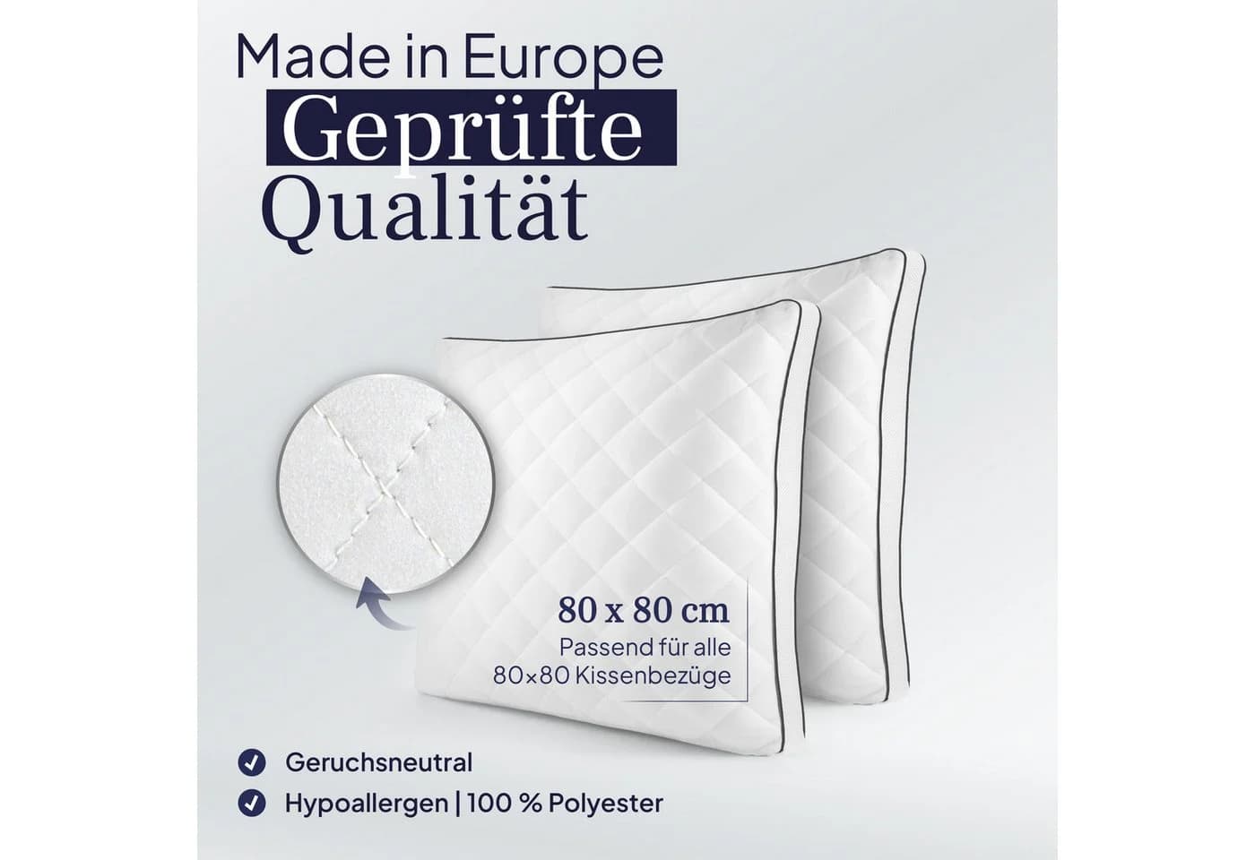 Gentle North Microfaserkissen 100% Polyester - Bild 5