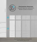 mokebo Kleiderschrank 'Der Grenzenlose' Weiß Modular Bild 1