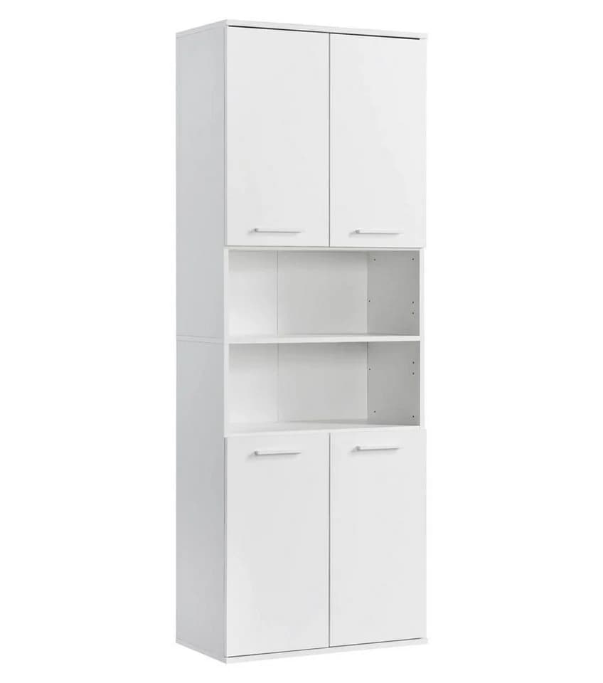 mokebo Hochschrank Der Kapitän Weiß mit 5 Einlegeböden - Bild 2