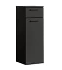mokebo Midischrank Der Matrose Anthrazit Schwarz mit Schublade Bild 2