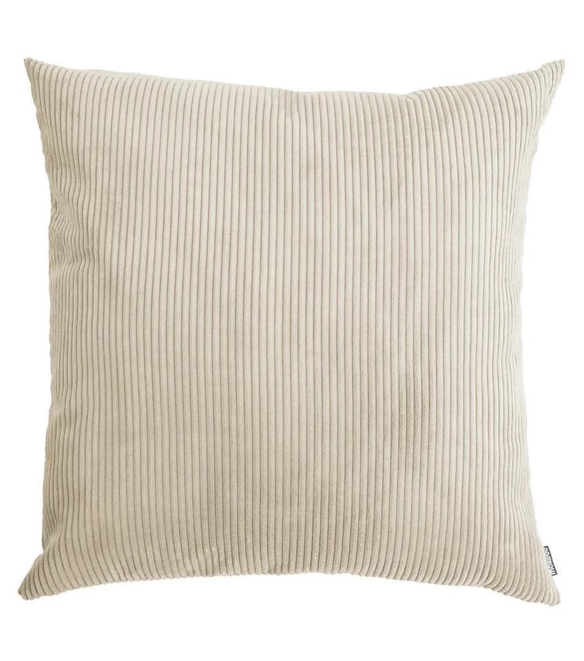 mokebo Sofakissen Das Anschmiegsame Cordstoff Beige XXL - Bild 2