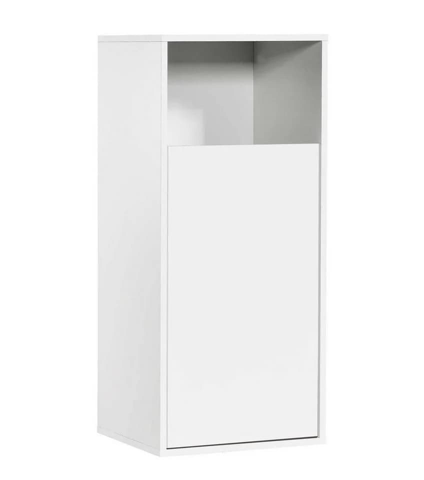 mokebo Wäscheschrank Der Wäschehüter 1-türig Weiß mit Magnetverschluss - Bild 2