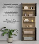 mokebo Hochschrank Der Kapitän Eiche Modern Badschrank Bild 1