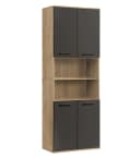 mokebo Hochschrank Der Kapitän Eiche Modern Badschrank Bild 2