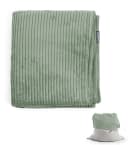 mokebo Sitzsack Cover Cord Grau Bean Bag Hülle Bild 2