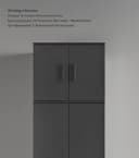 mokebo Mehrzweckschrank-Aufsatz 'Der Turm' Schwarz Bild 1