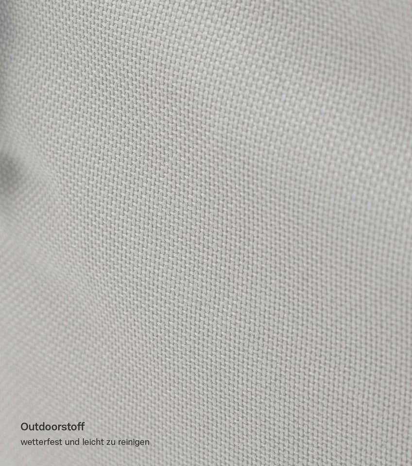 mokebo Sunnyboy Sitzsack Outdoor Grau mit Hocker - Bild 4