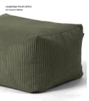 mokebo Pouf Der Ruhestifter Cordstoff Olivegrün Bild 3